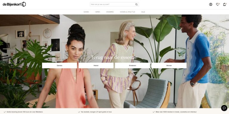 Pardon Regelmatigheid Nog steeds De Bijenkorf webwinkel: het geliefde online warenhuis