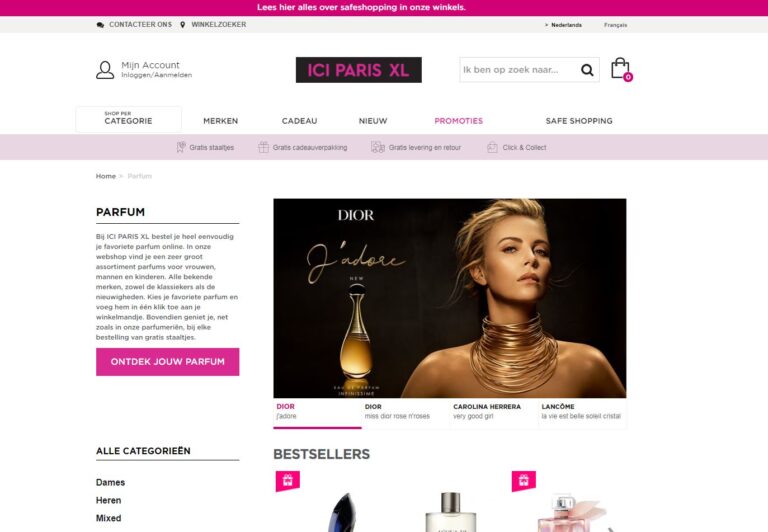aansluiten Adviseur Luidspreker Koop jouw parfum goedkoper tijdens de solden bij ICI PARIS XL
